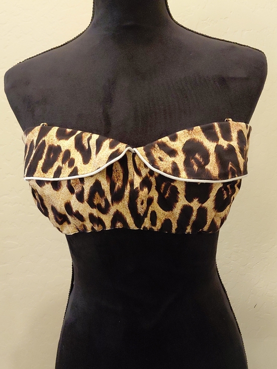 Tatyana Other - Tatyana Beach Bash 4X Leapard Print Bralette Top